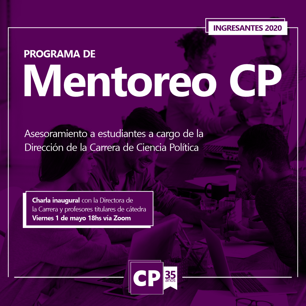 Programa de mentoreo para ingresantes